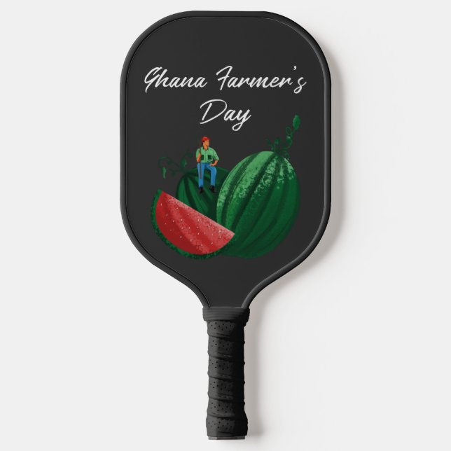Ghana-Bauer Pickleball Schläger (Vorderseite)