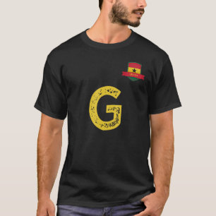 Ghana Bekleidung der Gruppe "Menschliche Flaggen" T-Shirt