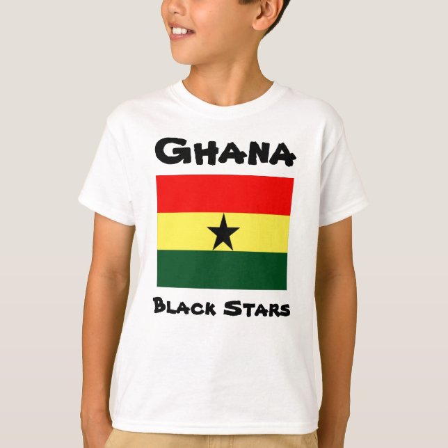 Ghana Black-Stars-T - Shirt (Vorderseite)