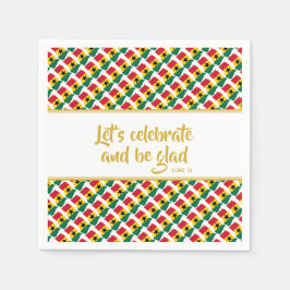 GHANA Christliches Party für kundenspezifische Fei Serviette