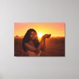 GHANA - COCOA LEINWANDDRUCK