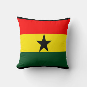 Ghana-Fahne Kissen