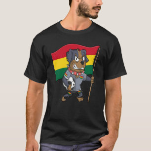 Ghana-Fan-Hund T-Shirt
