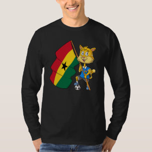Ghana-Fan-Katze T-Shirt