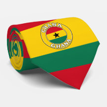 Ghana Fla Krawatte, stilvolles Ghana Krawatte Desi