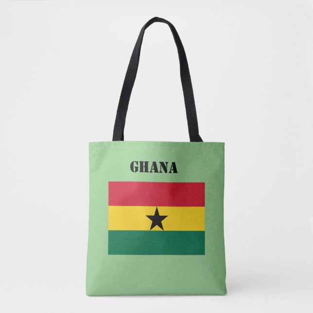 Ghana Flag Africa Totag (Vorderseite)