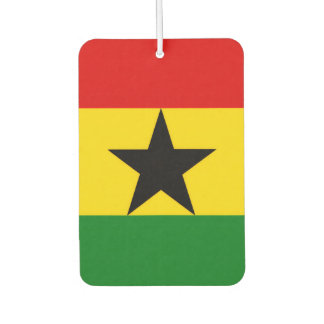 Ghana Flag Autolufterfrischer
