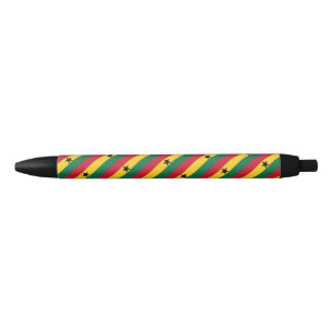 Ghana Flag Ballpoint Pen Kugelschreiber