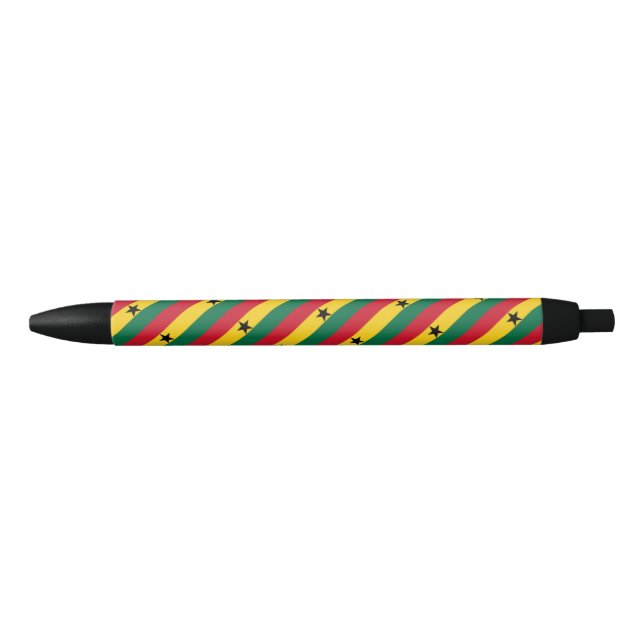 Ghana Flag Ballpoint Pen Kugelschreiber (Vorderseite)