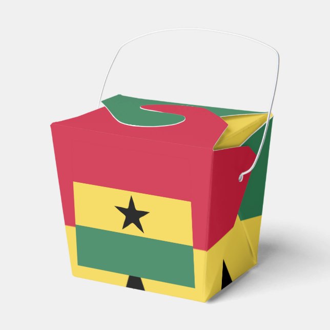 Ghana Flag Emblem Geschenkschachtel (Vorderseite)