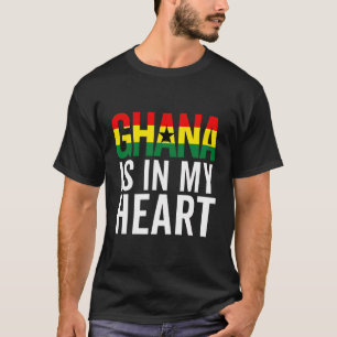 Ghana Flag für Männer Frauen Ghanaischer Stolz Roo T-Shirt