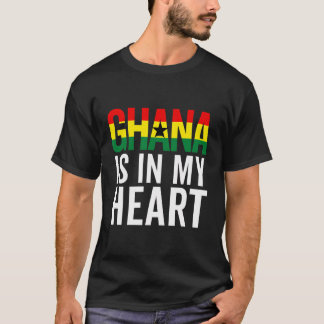 Ghana Flag für Männer Frauen Ghanaischer Stolz Roo T-Shirt