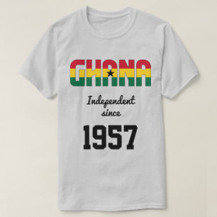 Ghana Flag Independence Celebration T - Shirt