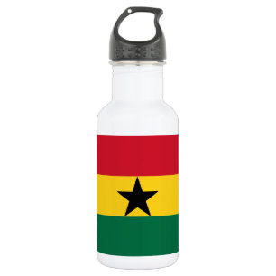 Ghana Flag Liberty Flasche Edelstahlflasche