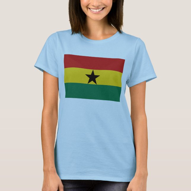 Ghana Flag x Map T - Shirts (Vorderseite)