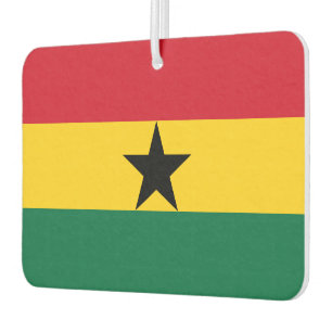 Ghana-Flagge Autolufterfrischer