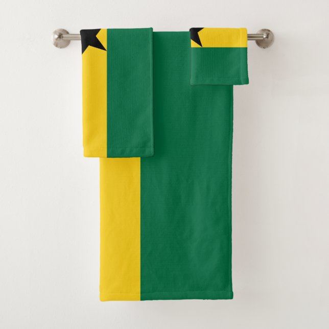 Ghana-Flagge Badhandtuch Set (Insitu)