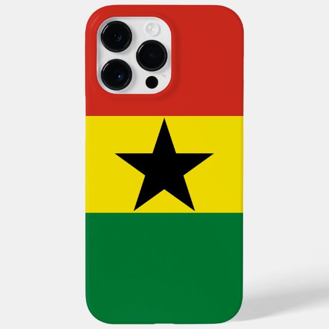 Ghana-Flagge Case-Mate iPhone Hülle (Rückseite)