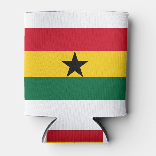 Ghana-Flagge Dosenkühler (Vorderseite)