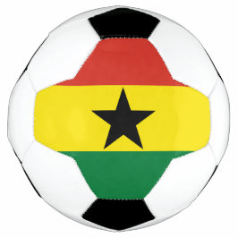 Ghana-Flagge Fußball