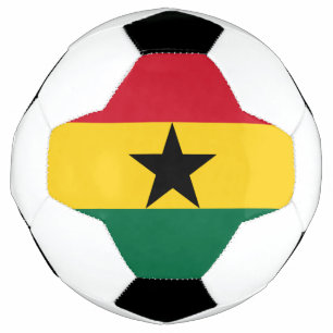Ghana-Flagge Fußball