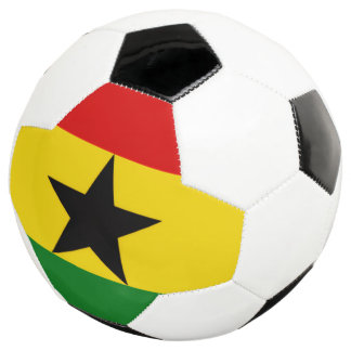 Ghana-Flagge Fußball