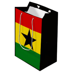Ghana-Flagge-Geschenktüten Mittlere Geschenktüte