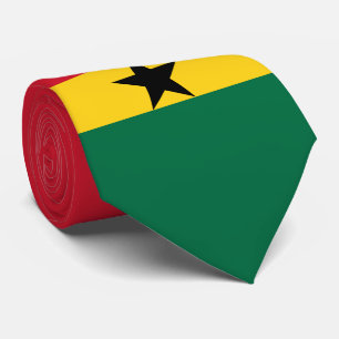 Ghana-Flagge Krawatte