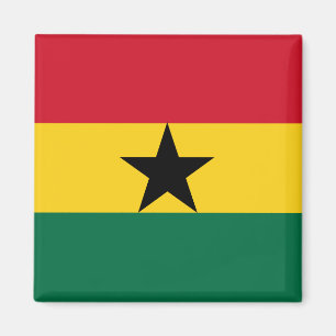 Ghana-Flagge Magnet