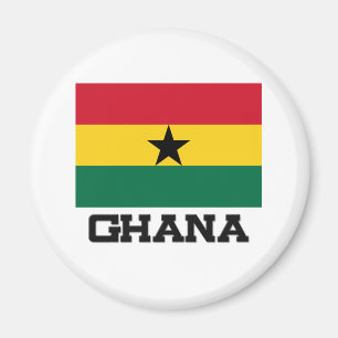 Ghana-Flagge Magnet