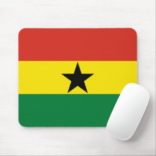 Ghana-Flagge Mousepad