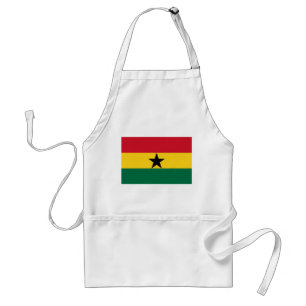 Ghana-Flagge Schürze
