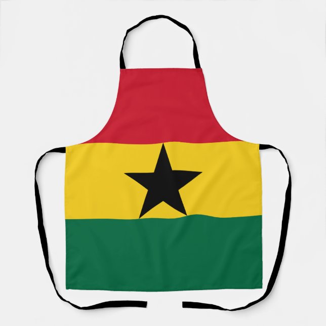 Ghana-Flagge Schürze (Vorderseite)