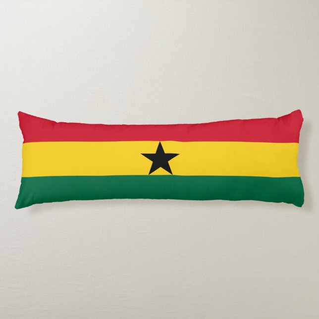 Ghana-Flagge Seitenschläferkissen (Vorderseite)
