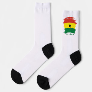 Ghana-Flagge Socken
