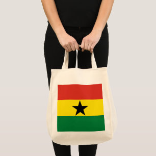 Ghana-Flagge Tragetasche