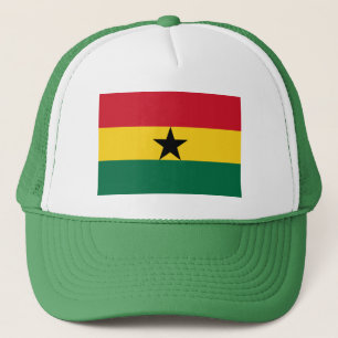 Ghana-Flagge Truckerkappe