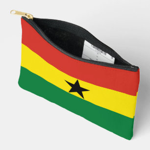 Ghana-Flagge Zubehörtasche