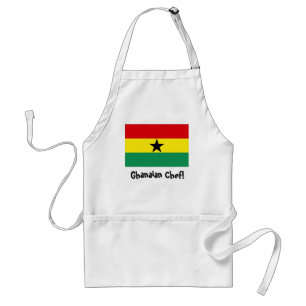 Ghana-Flaggen-Kochs-Schürze Schürze