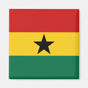 Ghana-Flaggen-Magnet Magnet