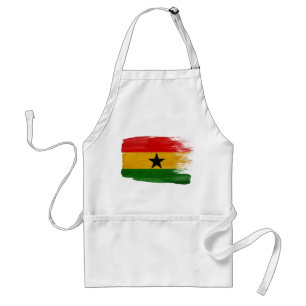 Ghana-Flaggen-Schürze Schürze