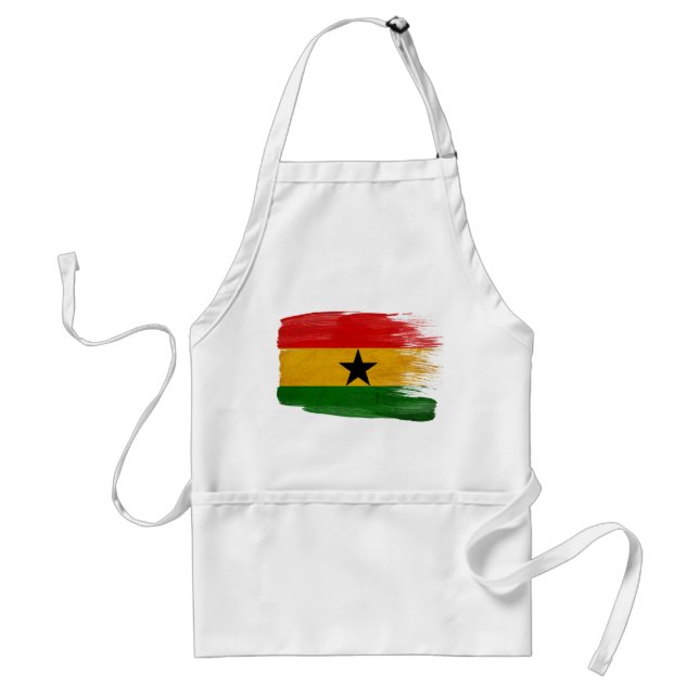 Ghana-Flaggen-Schürze Schürze (Vorne)