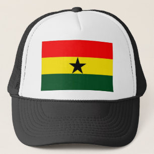GHANA-FLAGGEN-TAUSCHENkappe Truckerkappe