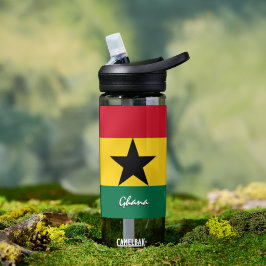 Ghana-Flasche, patriotische ghanaische Flagge Trinkflasche
