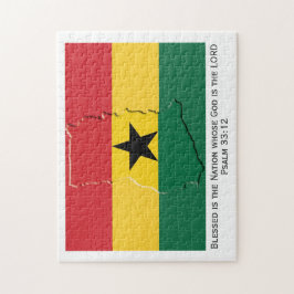GHANA | Gesegnete Nation | GHANAIAN FLAG Puzzle