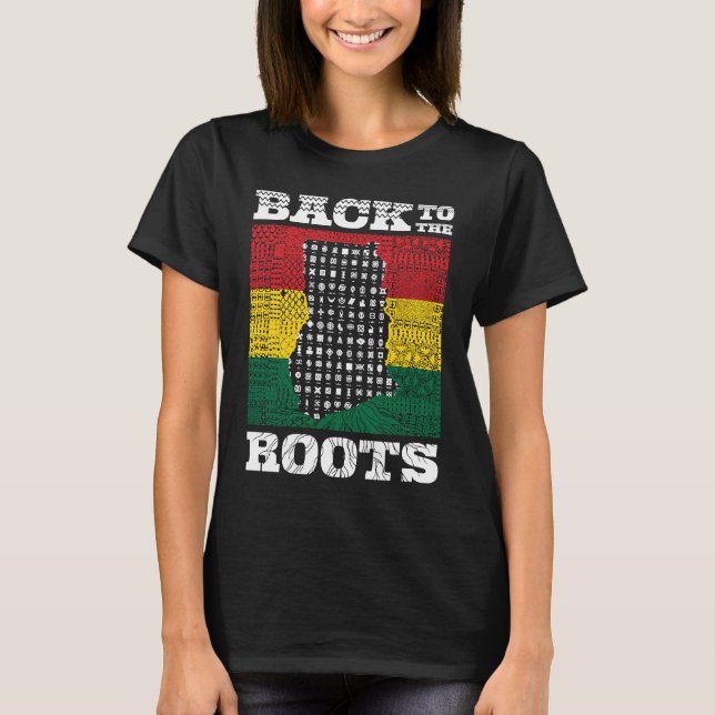 Ghana Ghanaian Ghana Flag Ghana  Ghana Fans Ghana  T-Shirt (Vorderseite)