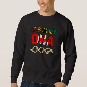 Ghana Ghanaian Kanada Kanadische Flagge Hand Gemis Sweatshirt