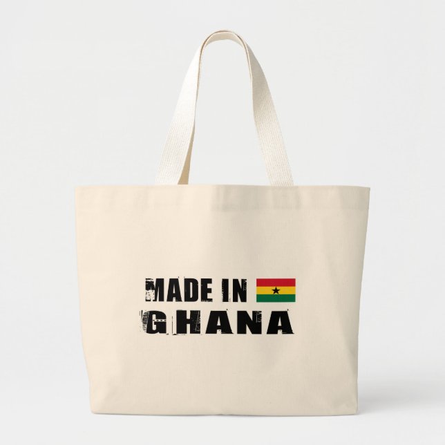 GHANA JUMBO STOFFBEUTEL (Vorne)
