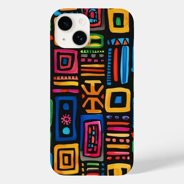 Ghana Kente Case-Mate iPhone Hülle (Rückseite)