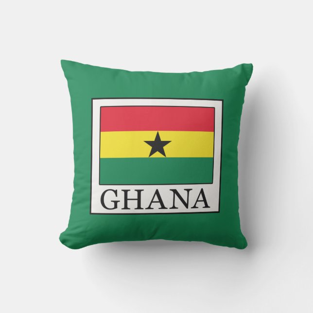 Ghana Kissen Für Draußen (Vorderseite)